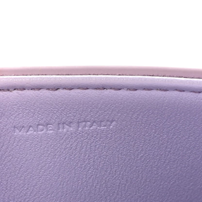 Celine Shiny Calfskin Triomphe Chain Shoulder Bag Light Lavender 7 of 11