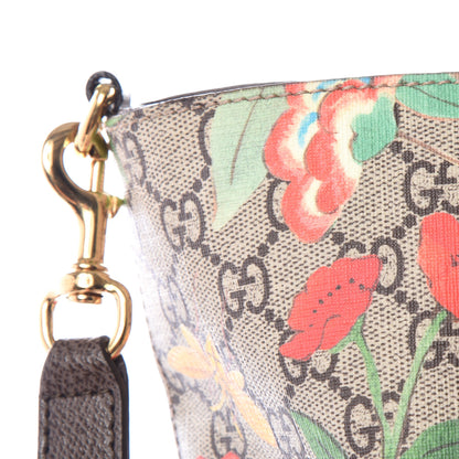 Gucci Soft GG Supreme Monogram Tian Medium Crossbody Tote Beige Multicolor New Acero 12 of 12