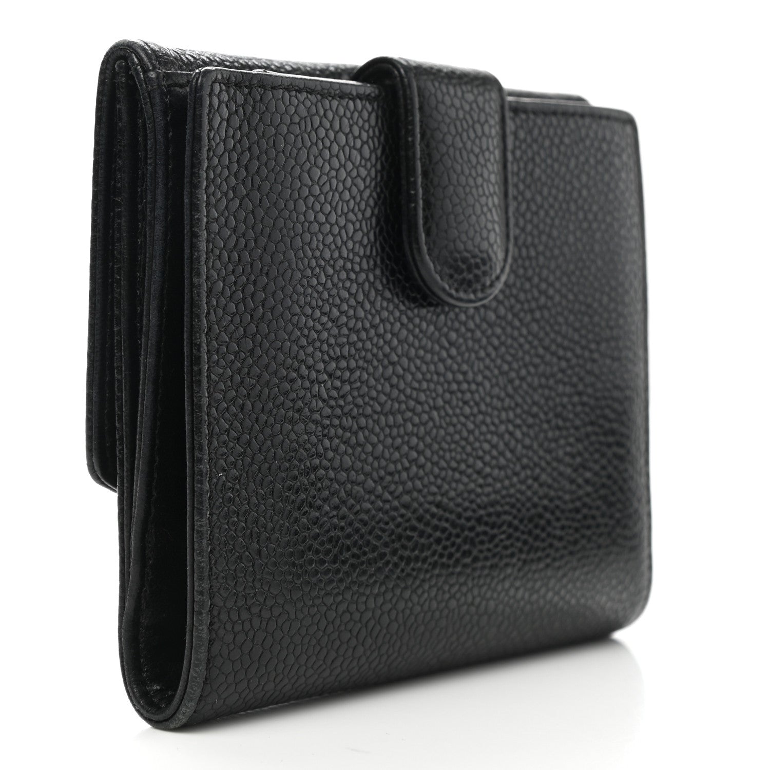 Chanel Caviar Timeless CC Flap Wallet Black 2 of 8