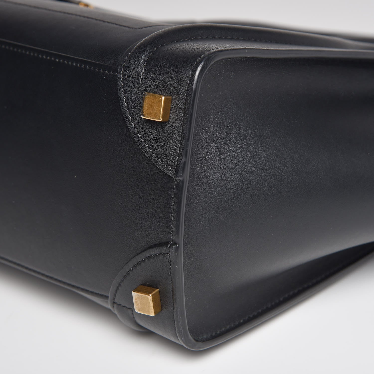 Celine Smooth Calfskin Micro Luggage Black 10 of 10