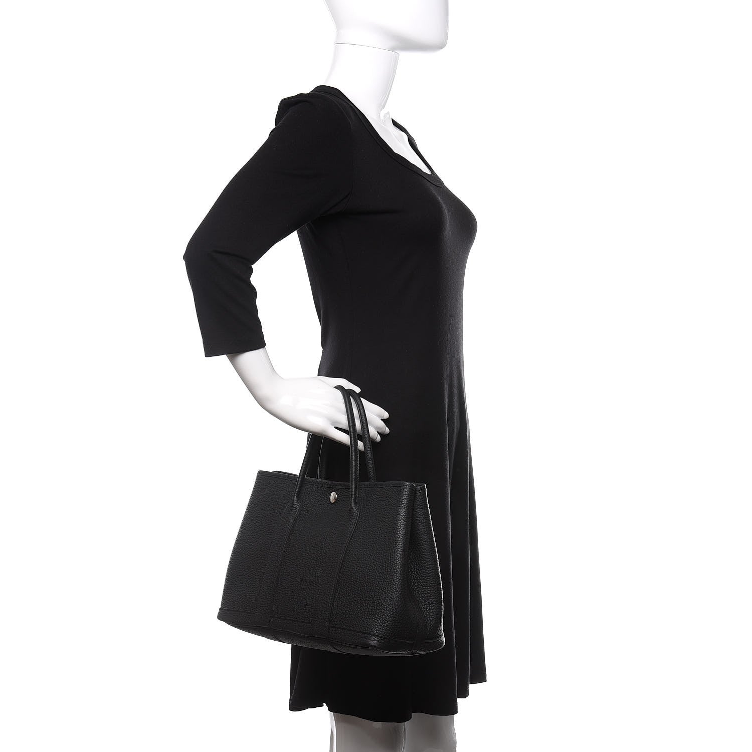 Hermes Negonda Garden Party 30 TPM Black 2 of 9