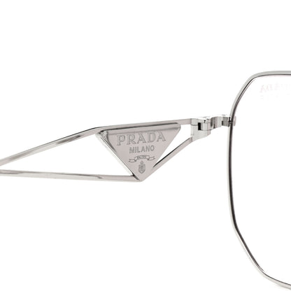 Prada Metal Symbole Triangle Logo Sunglasses SPR57Y Pink 7 of 10