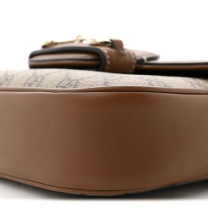 Gucci GG Supreme Monogram Duomo Lux Horsebit 1955 Soft Small Shoulder Bag Beige Ebony Sundial 10 of 10