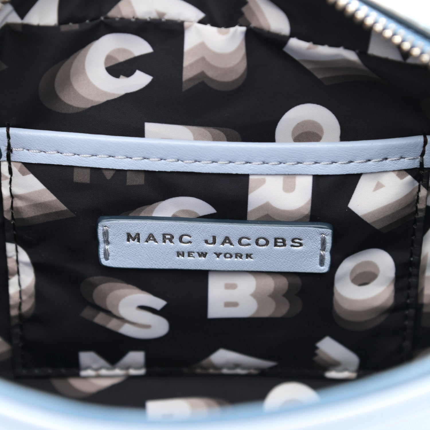 Marc Jacobs Calfskin Signet Flash Camera Bag Blue 5 of 10