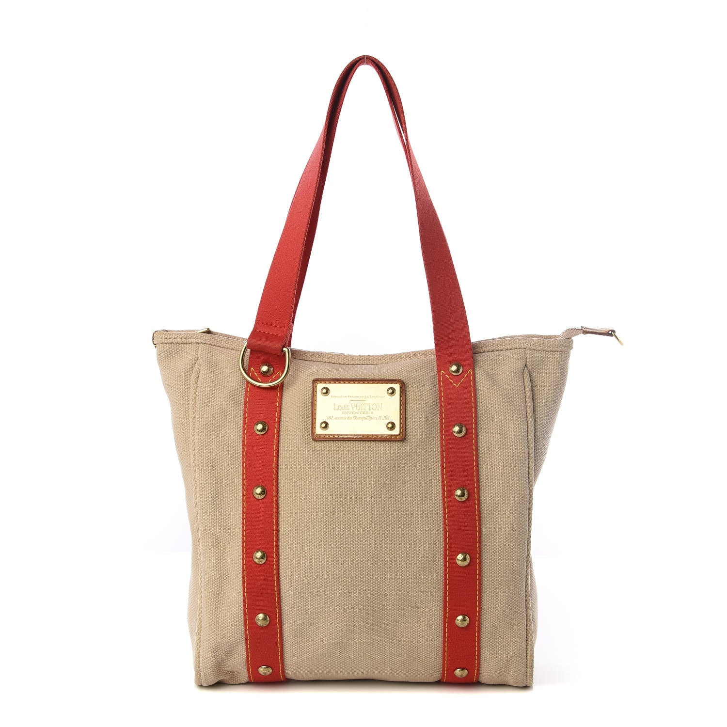 Louis Vuitton Toile Antigua Cabas MM Beige 1 of 11