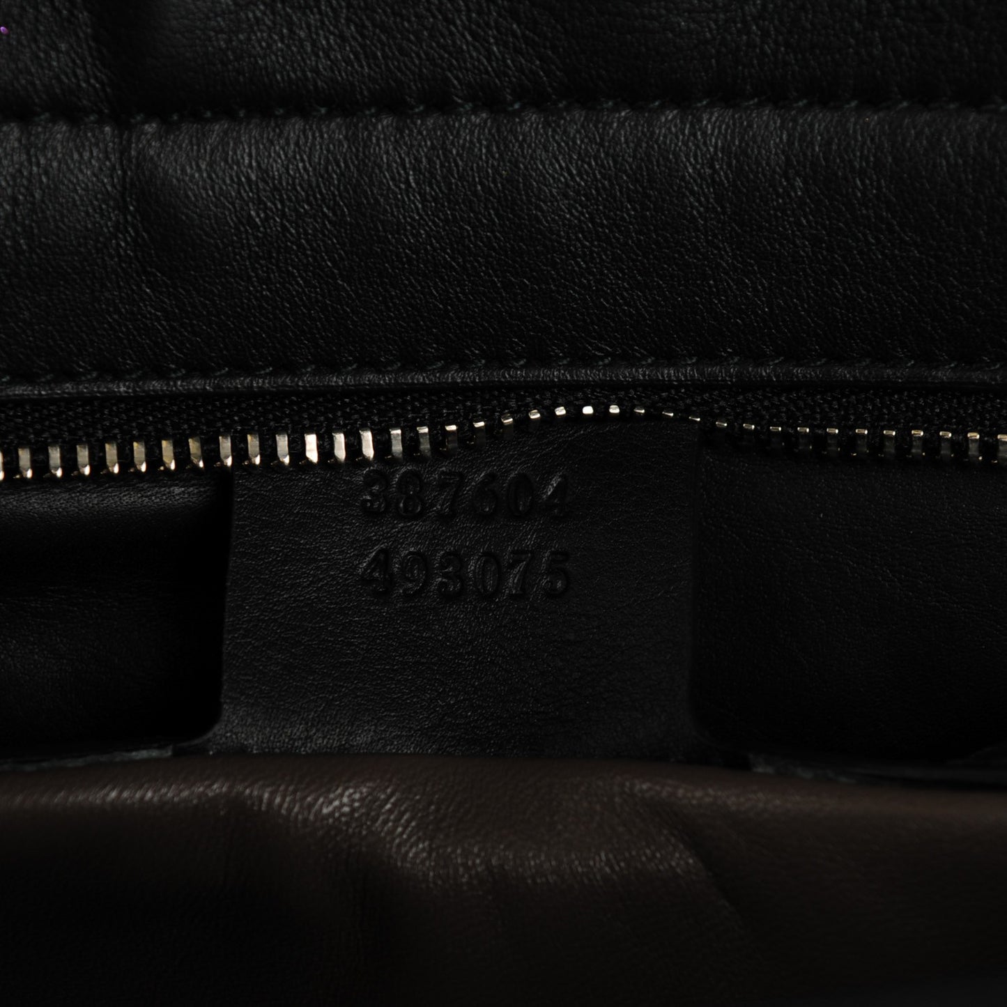 Moon Calfskin Medium Interlocking G Shoulder Bag Black