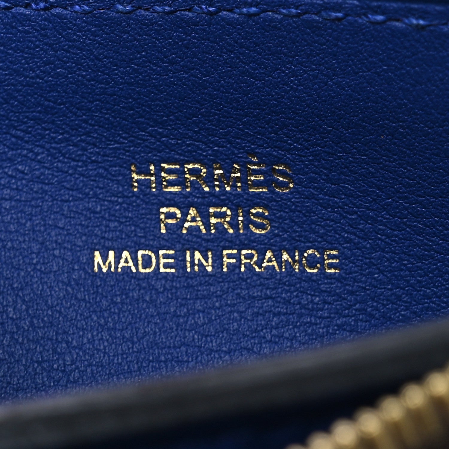 Hermes Evercolor Atout Pouch Ebene Bleu Electrique 6 of 8