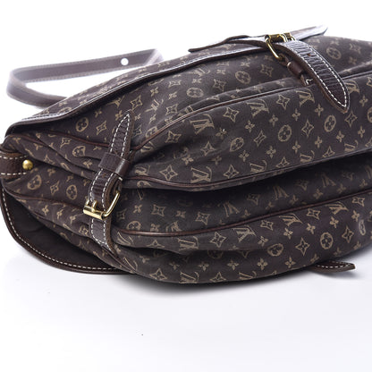 Louis Vuitton Monogram Mini Lin Saumur Ebene 5 of 10