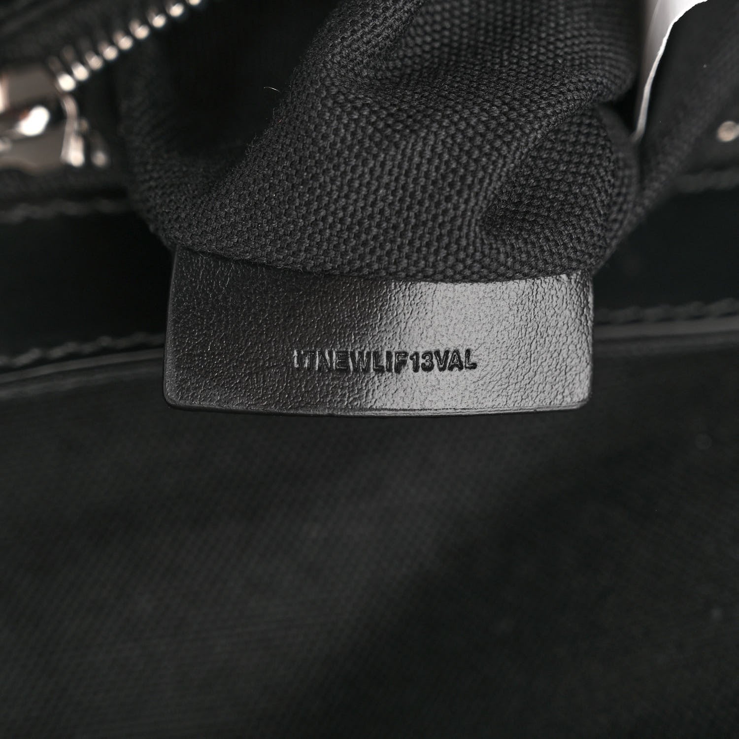 Burberry Embossed London Check Logo Rocco Backpack Charcoal 7 of 10