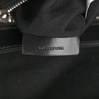 Burberry Embossed London Check Logo Rocco Backpack Charcoal 7 of 10