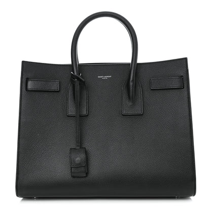 Saint Laurent Grained Calfskin Small Sac De Jour Black 1 of 13