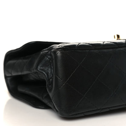 Chanel Lambskin Quilted Medium Double Sided Flap Black 9 of 10