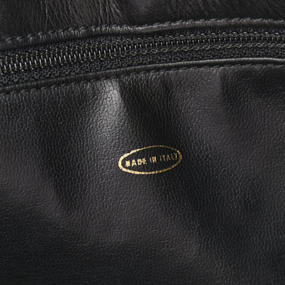 Chanel Lambskin Stitched Shopper Tote Black 8 of 10
