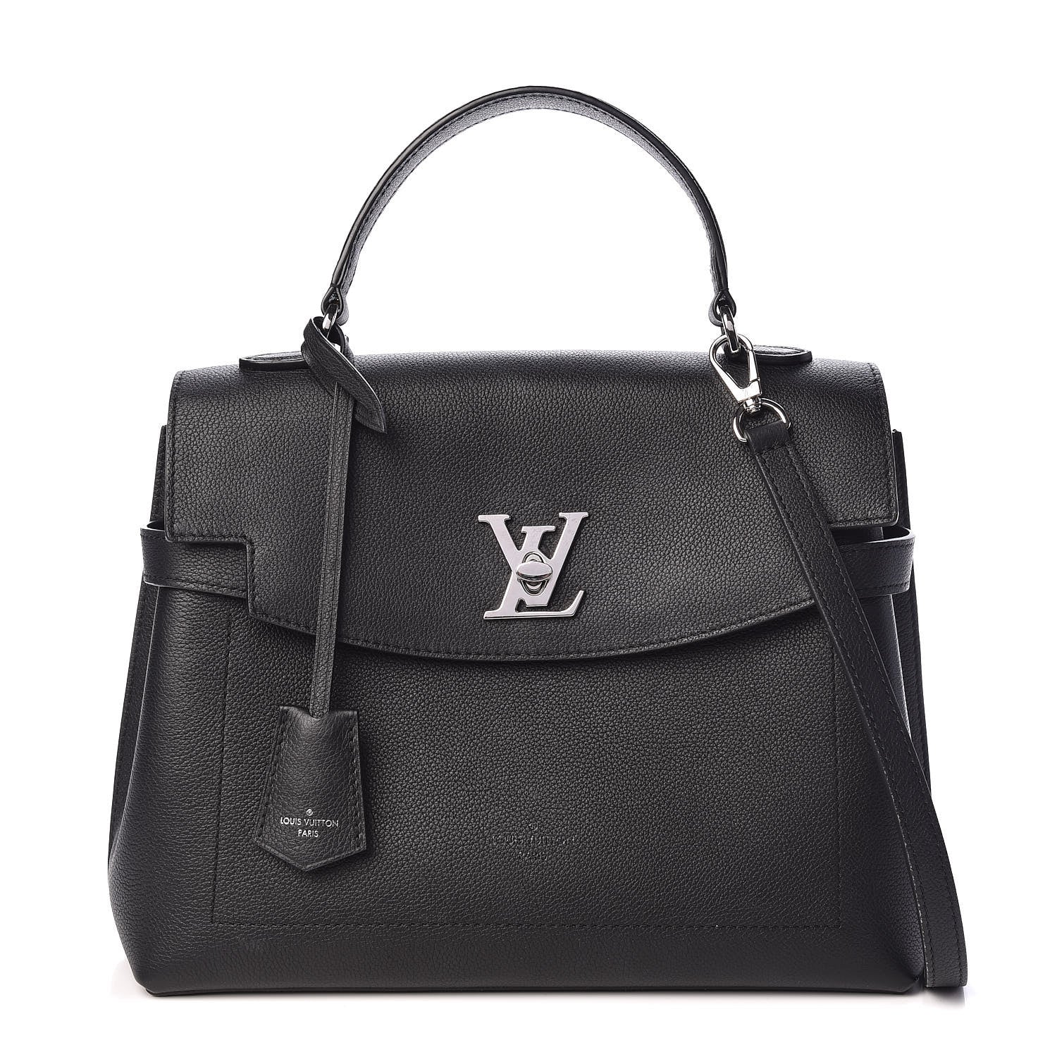 Louis Vuitton Soft Calfskin Lockme Ever Black 1 of 11