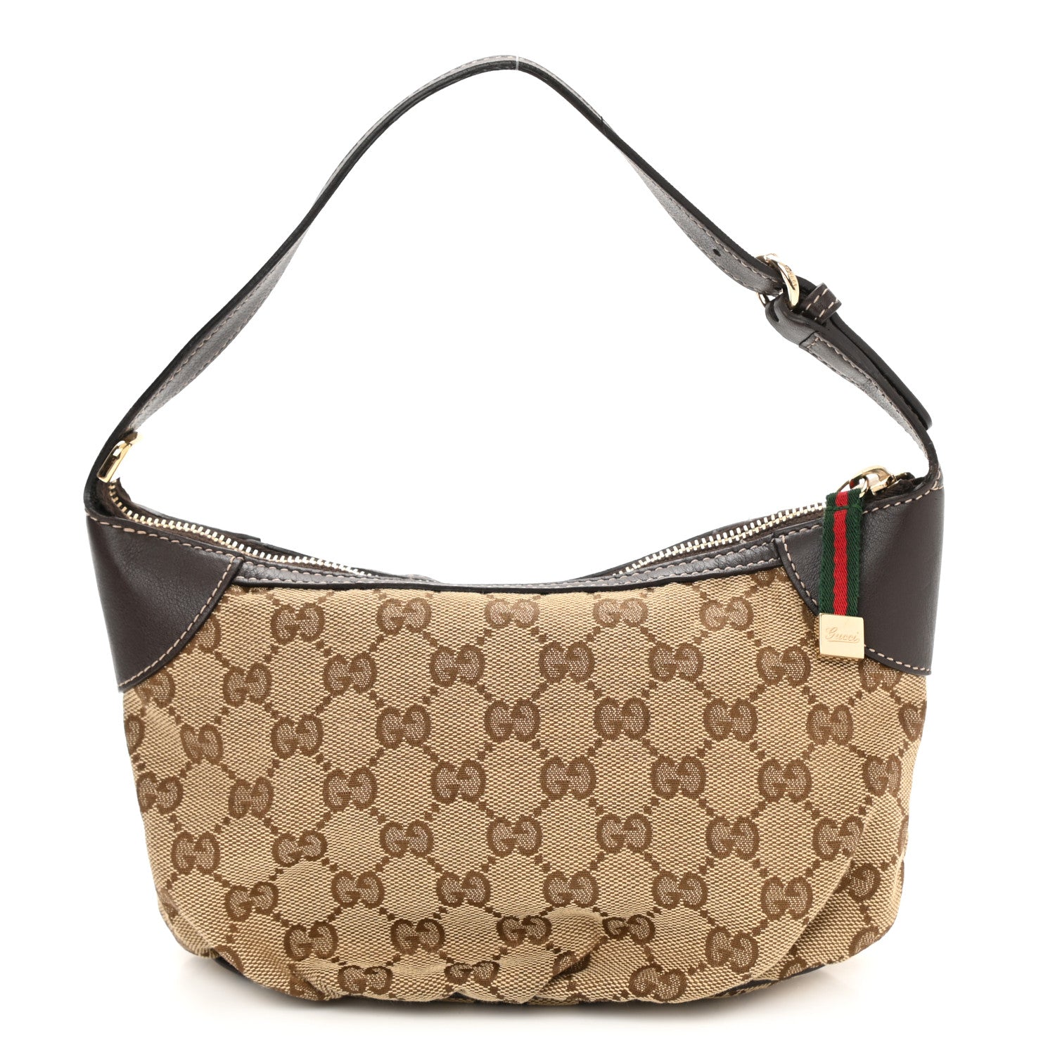 Gucci Monogram Pochette Brown 1 of 7