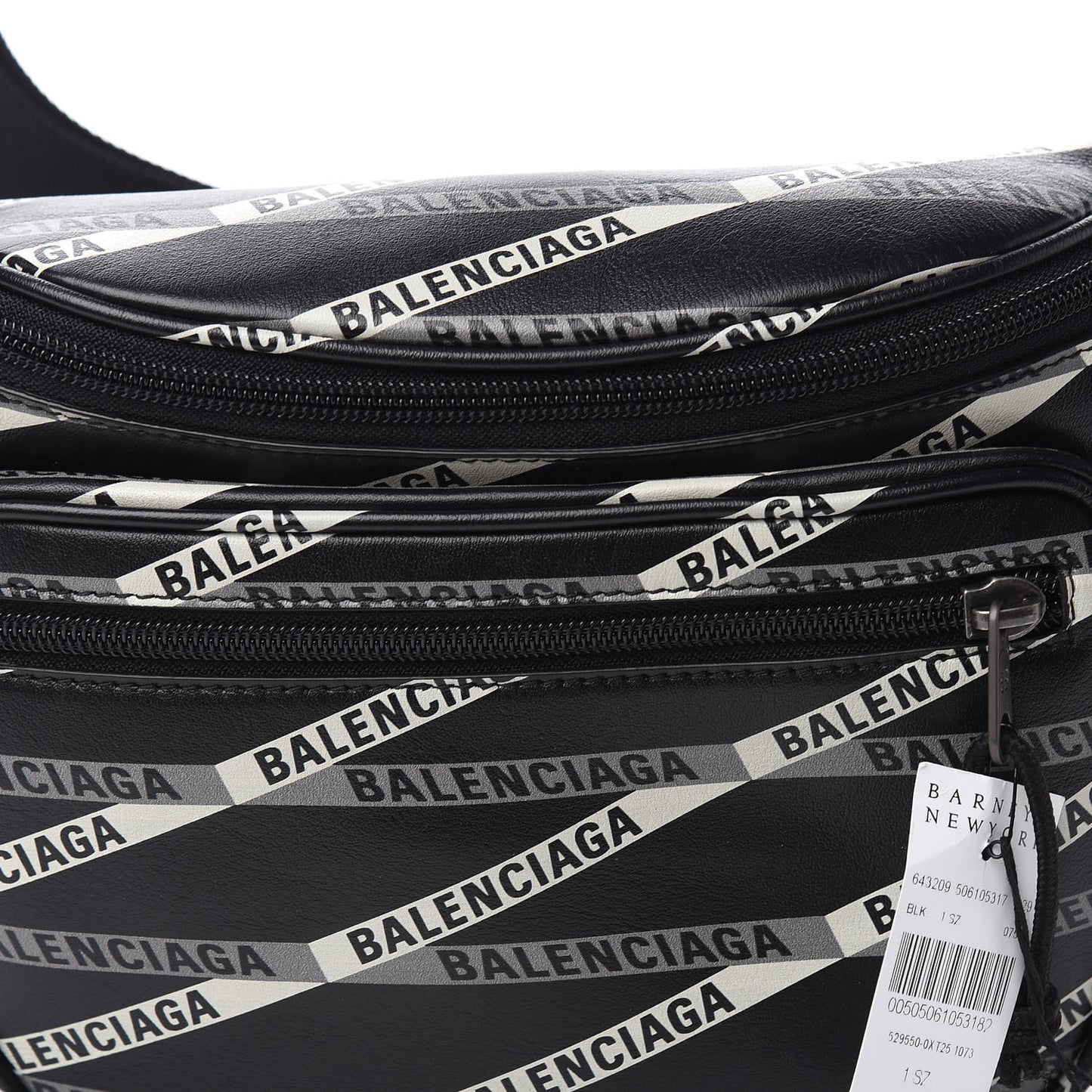 Smooth Calfskin Losange Monogram Explorer Belt Bag Black Grey