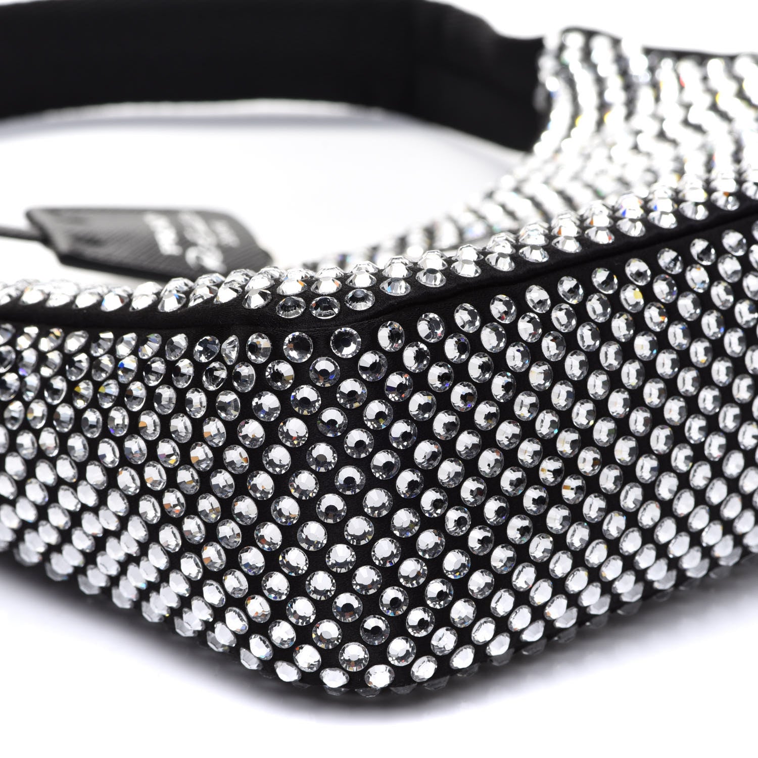 Prada Satin Crystal Mini Re-Edition 2000 Bag Cristal 11 of 13