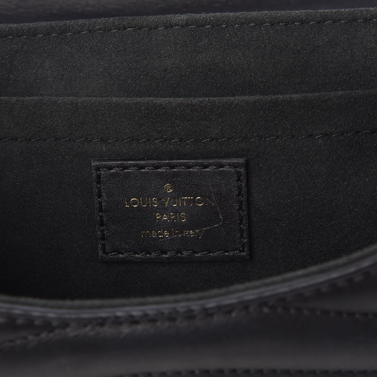 Louis Vuitton Calfskin New Wave Chain PM Black 6 of 7