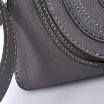 Chloe Calfskin Medium Marcie Satchel Cashmere Grey 14 of 17