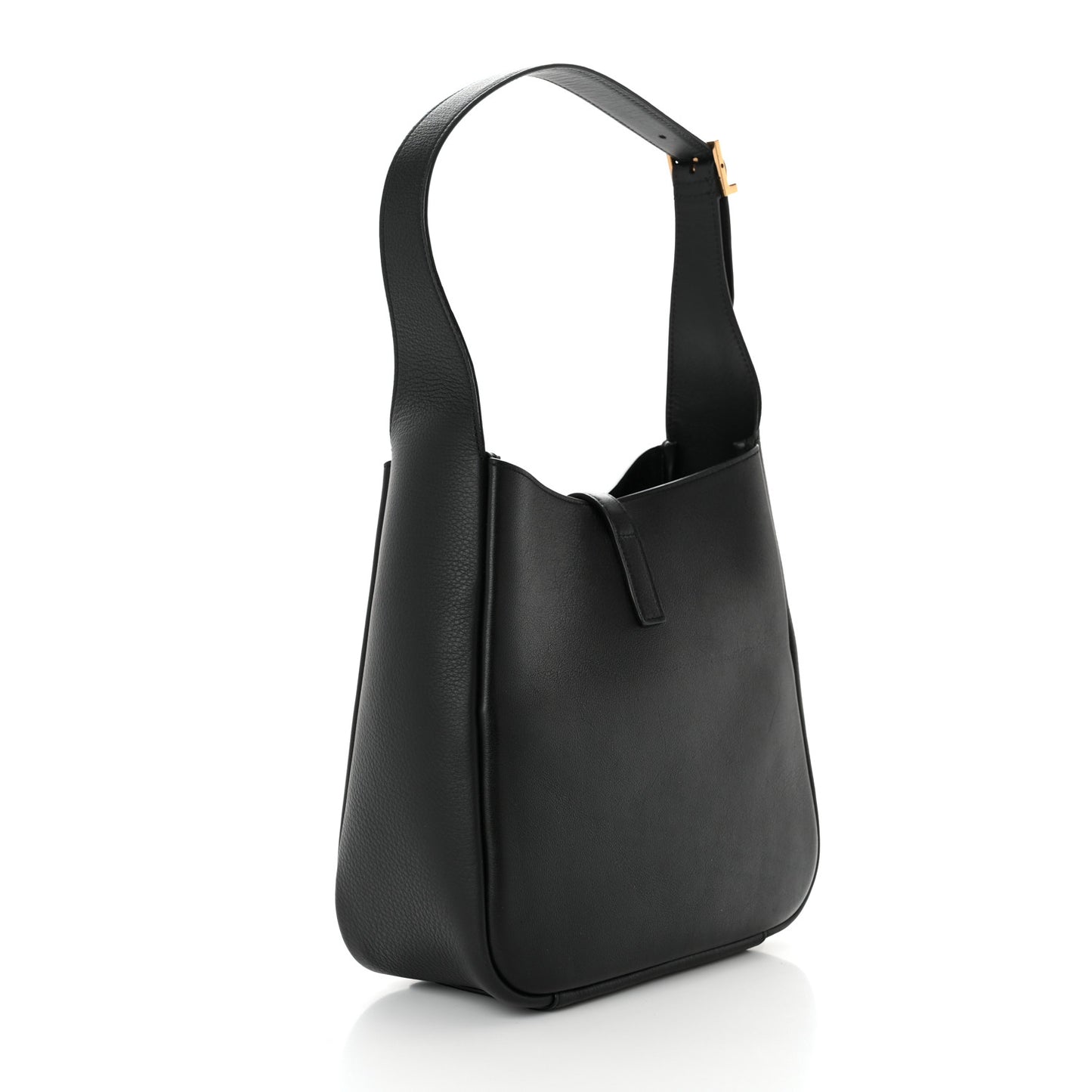 Smooth Calfskin Small Le 5 A 7 Soft Hobo Black