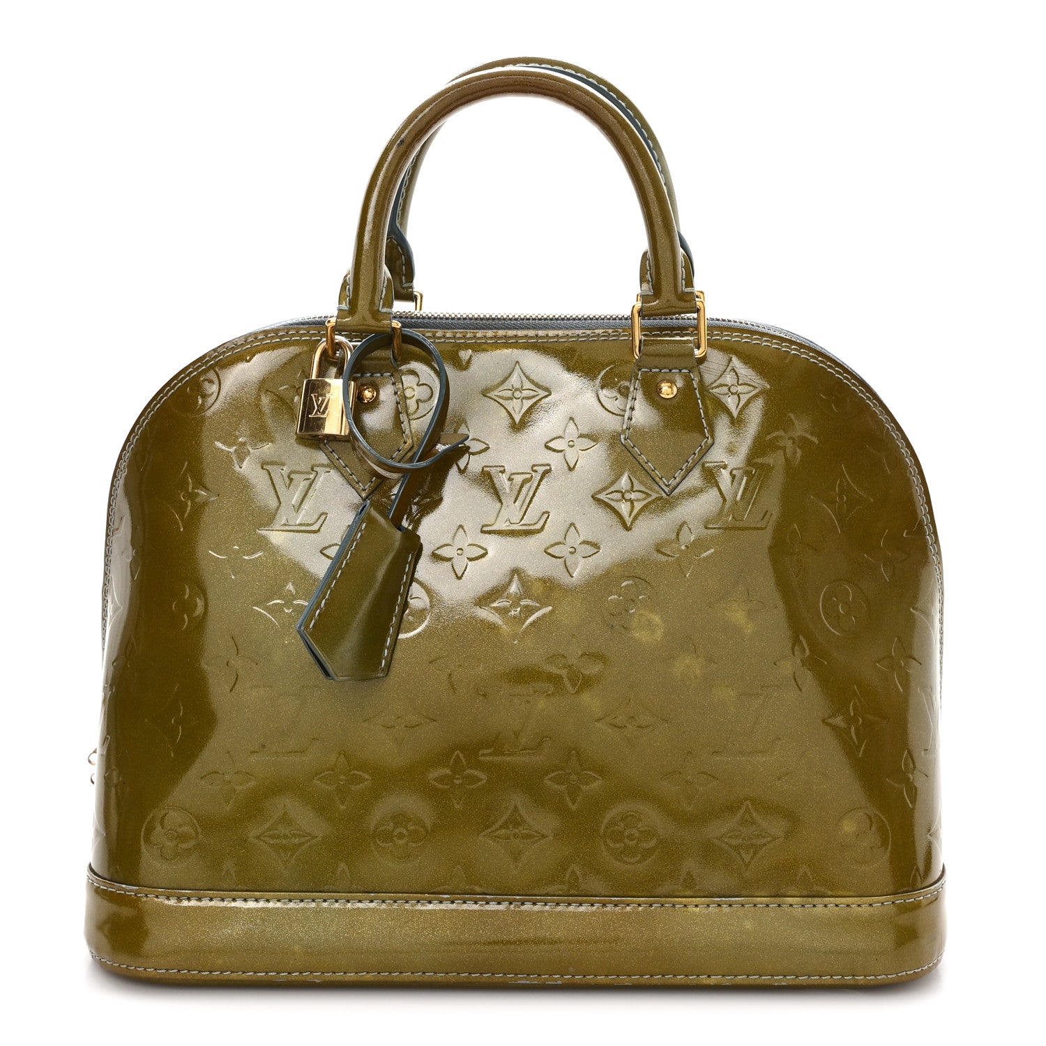 Louis Vuitton Vernis Alma PM Givre Givre 7 of 11