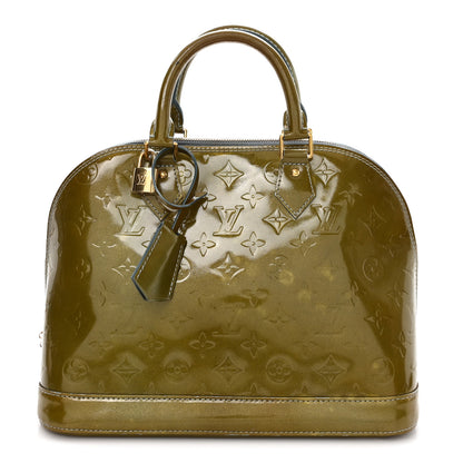 Louis Vuitton Vernis Alma PM Givre Givre 7 of 11