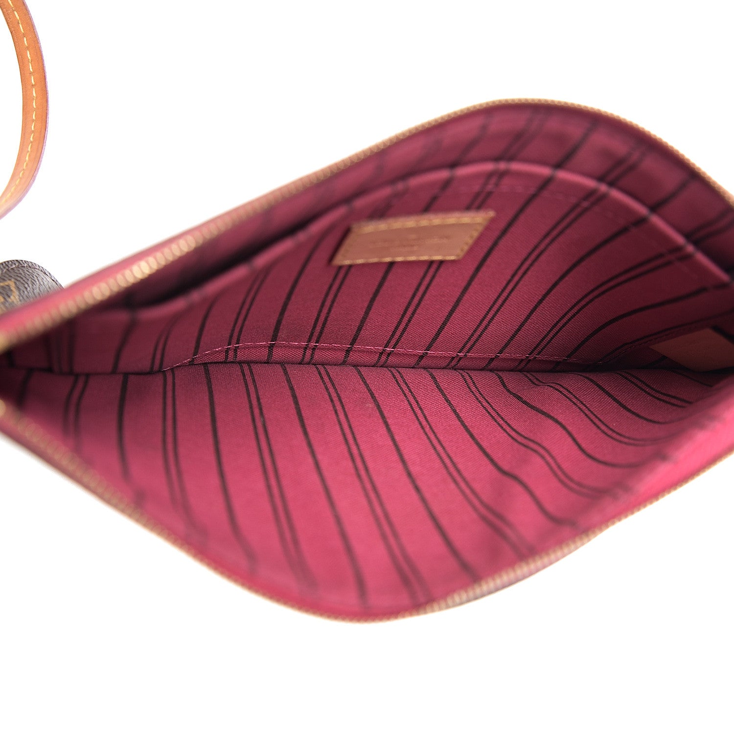 Louis Vuitton Monogram Neverfull MM GM Pochette Pivoine 4 of 7