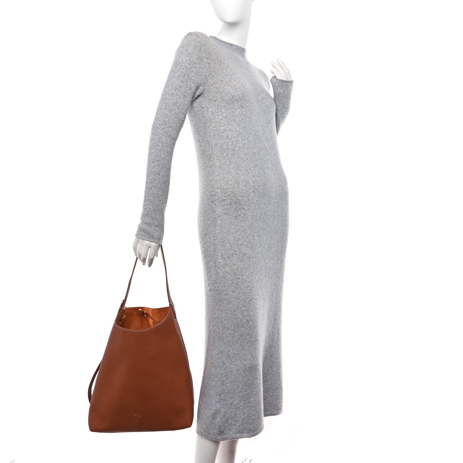 Louis Vuitton Grained Calfskin Low Key Hobo MM Cognac 2 of 11