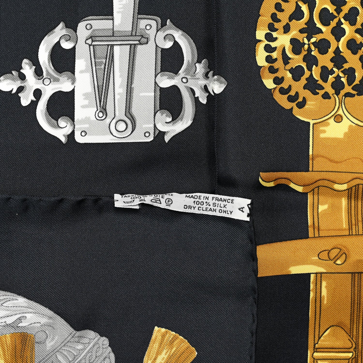 Hermes Silk Ferronnerie Scarf 90 4 of 5