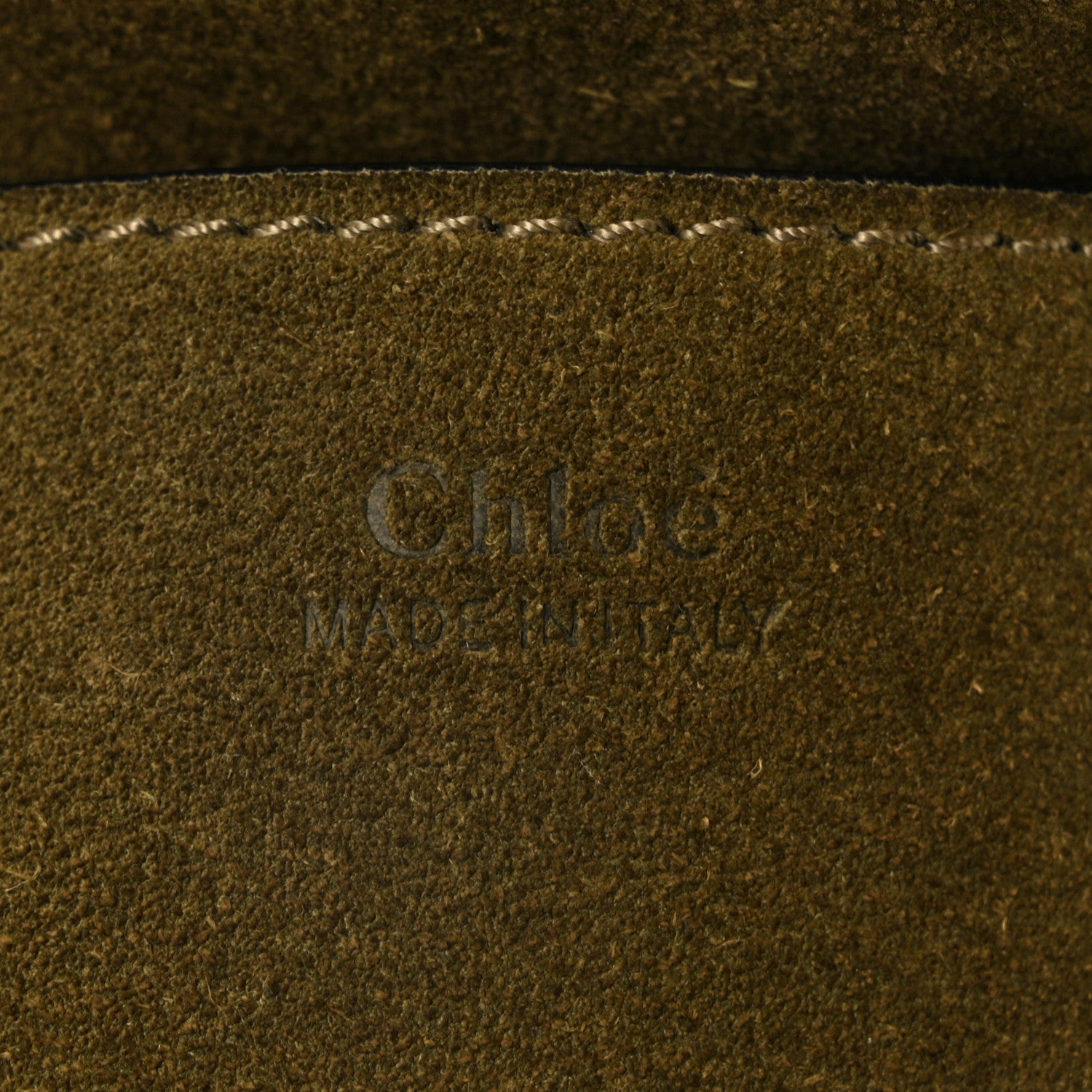 Chloe Suede Smooth Calfskin Drew Shoulder Bag Caramel 6 of 9
