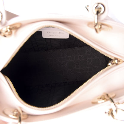 Christian Dior Lambskin Cannage Medium Lady Dior Light Pink 4 of 8