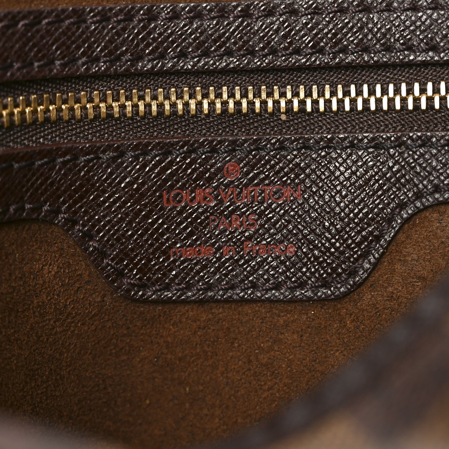 Louis Vuitton Damier Ebene Marais Bucket 23 6 of 9