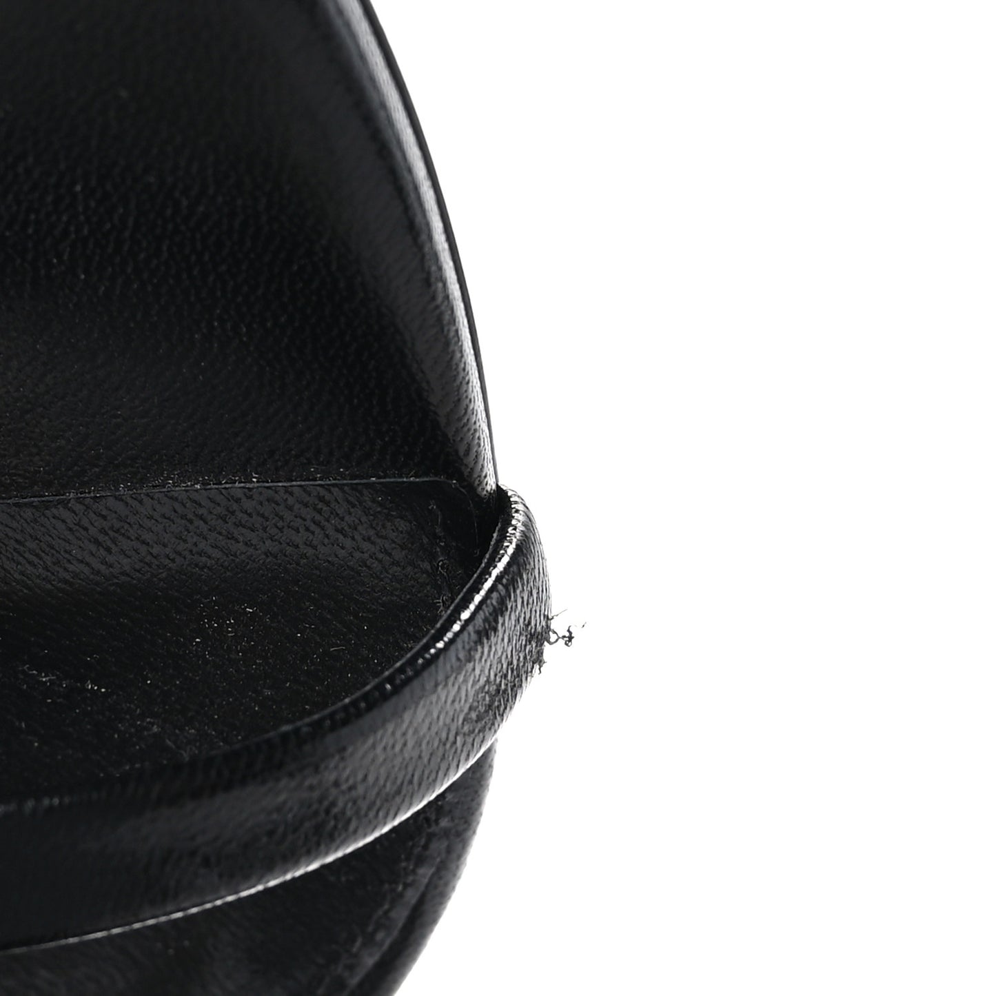 Patent Cassandra 100 Ankle Strap Sandals 38.5 Black