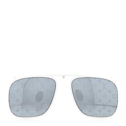 Louis Vuitton Monogram Satellite Clip-On Lenses White 1 of 4
