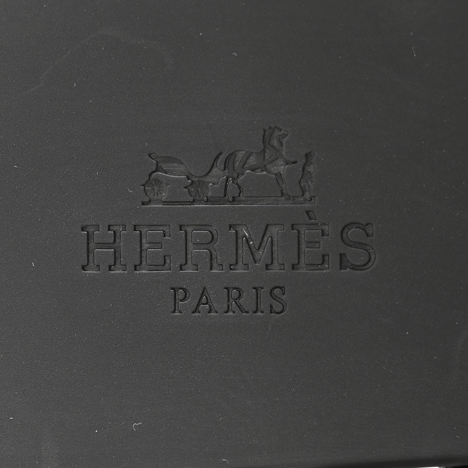 Hermes Rubber Chaine d'Ancre Island Sandals 36 Black 5 of 8
