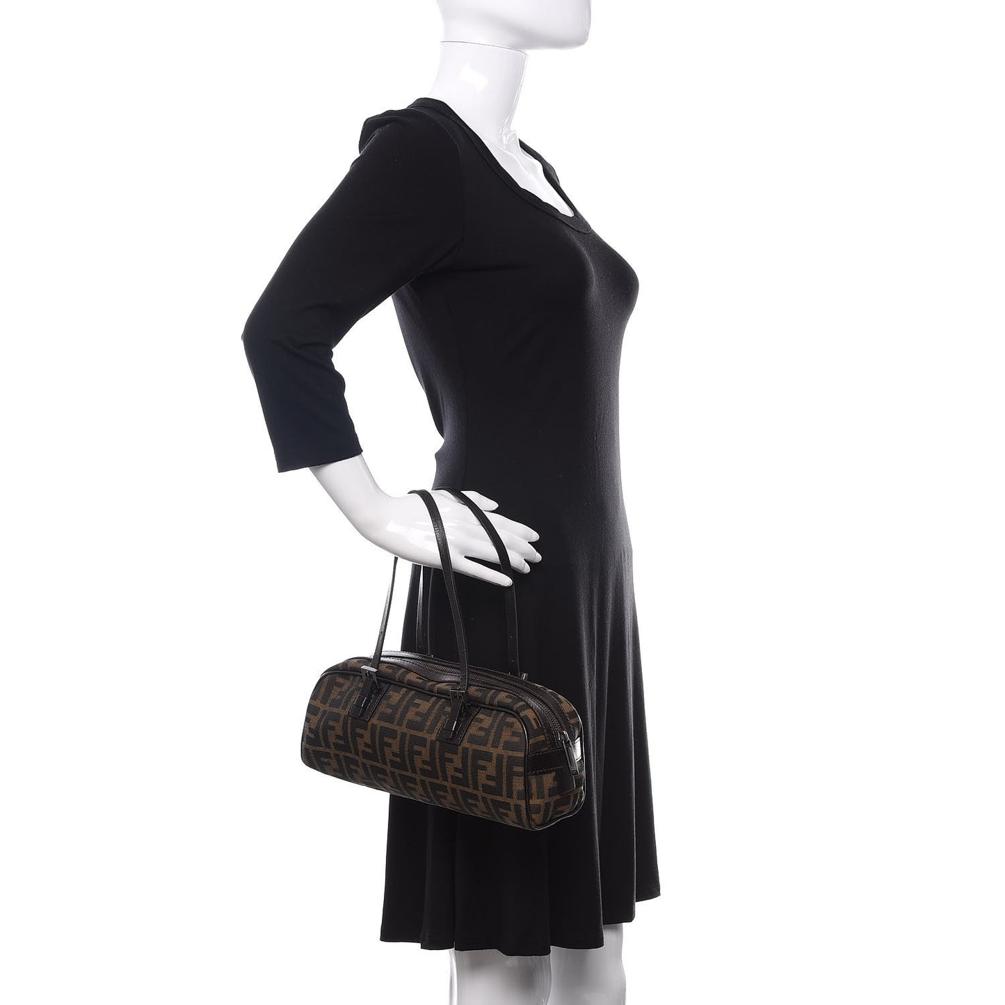 Zucca Small Buckle Tote Tobacco