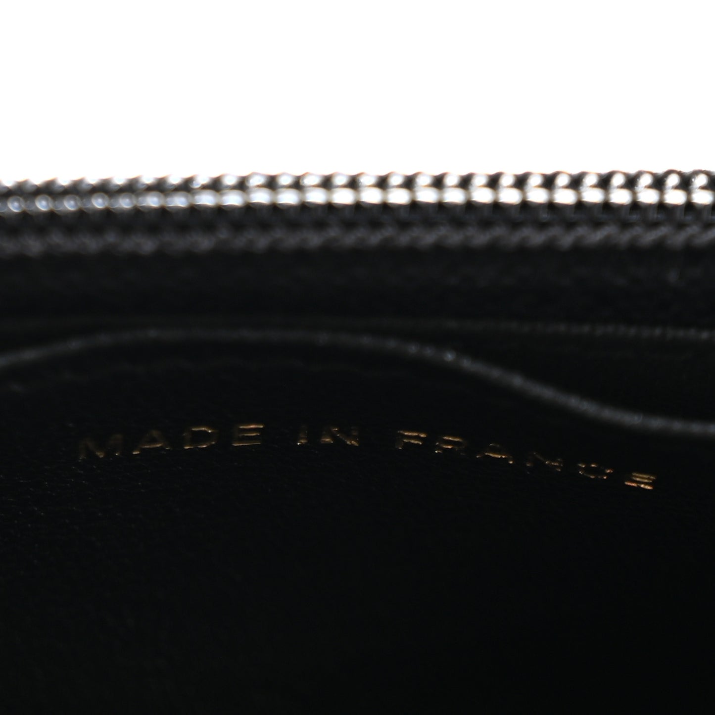 Caviar Sheepskin Chevron Quilted Vintage Mademoiselle Wallet On Chain WOC Black