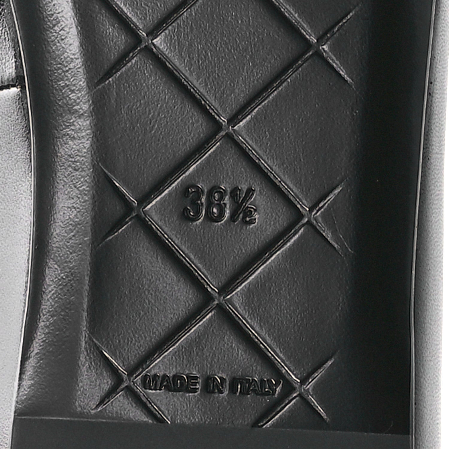 Chanel Lambskin Grosgrain Mary Jane Flats 38.5 Black 7 of 9