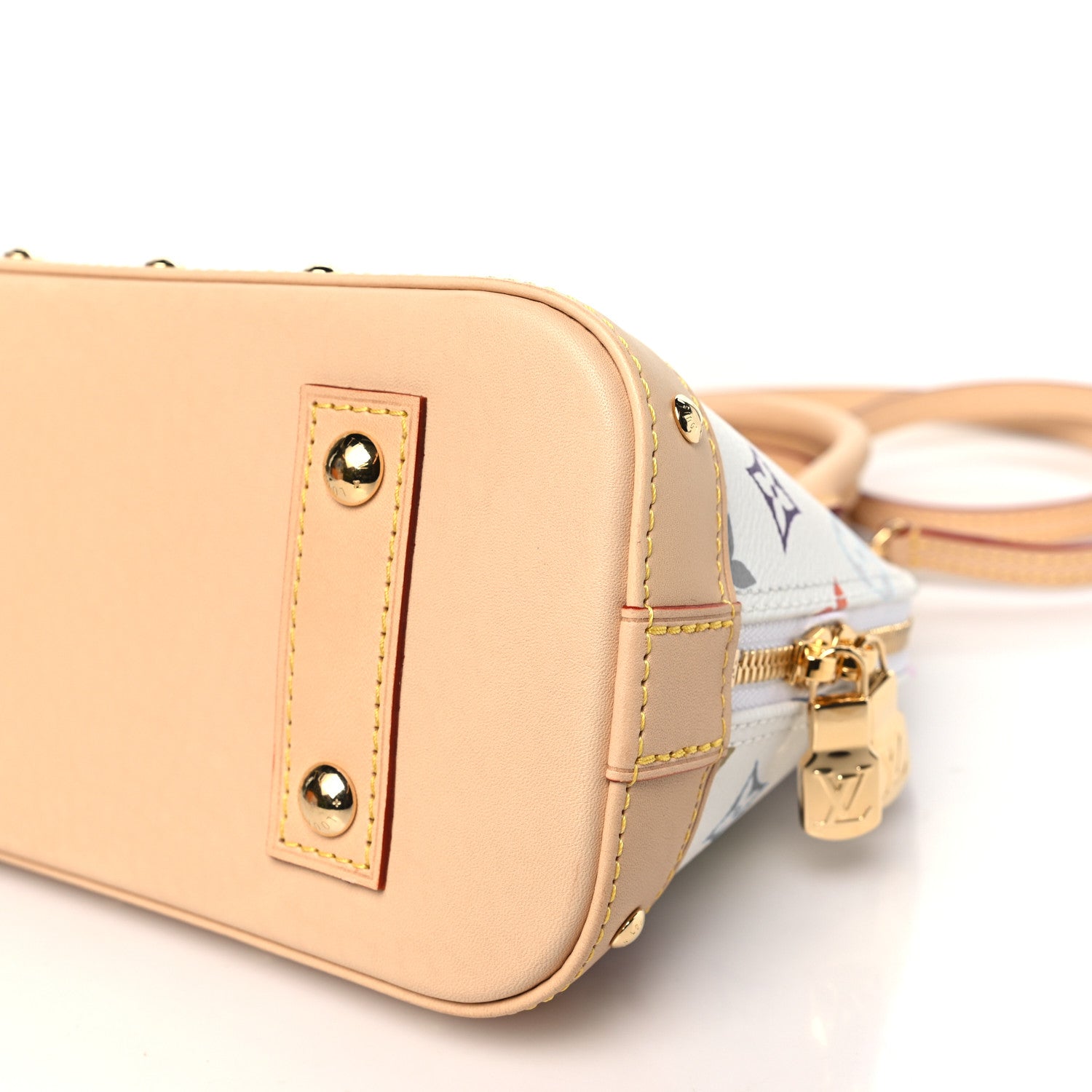Louis Vuitton LV x TM Monogram Multicolor Alma BB White 9 of 10