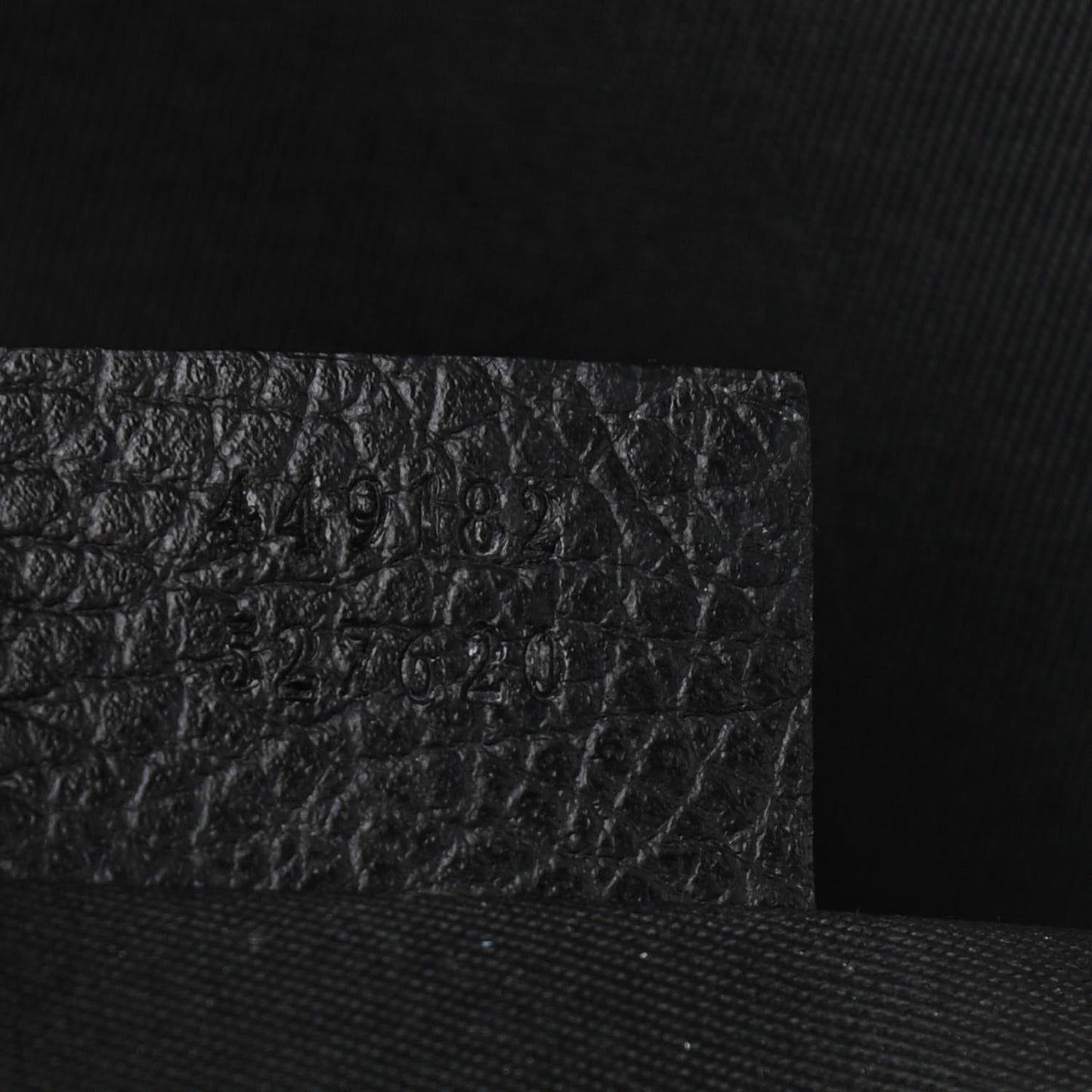 Nylon Monogram Fanny Pack Belt Bag Black