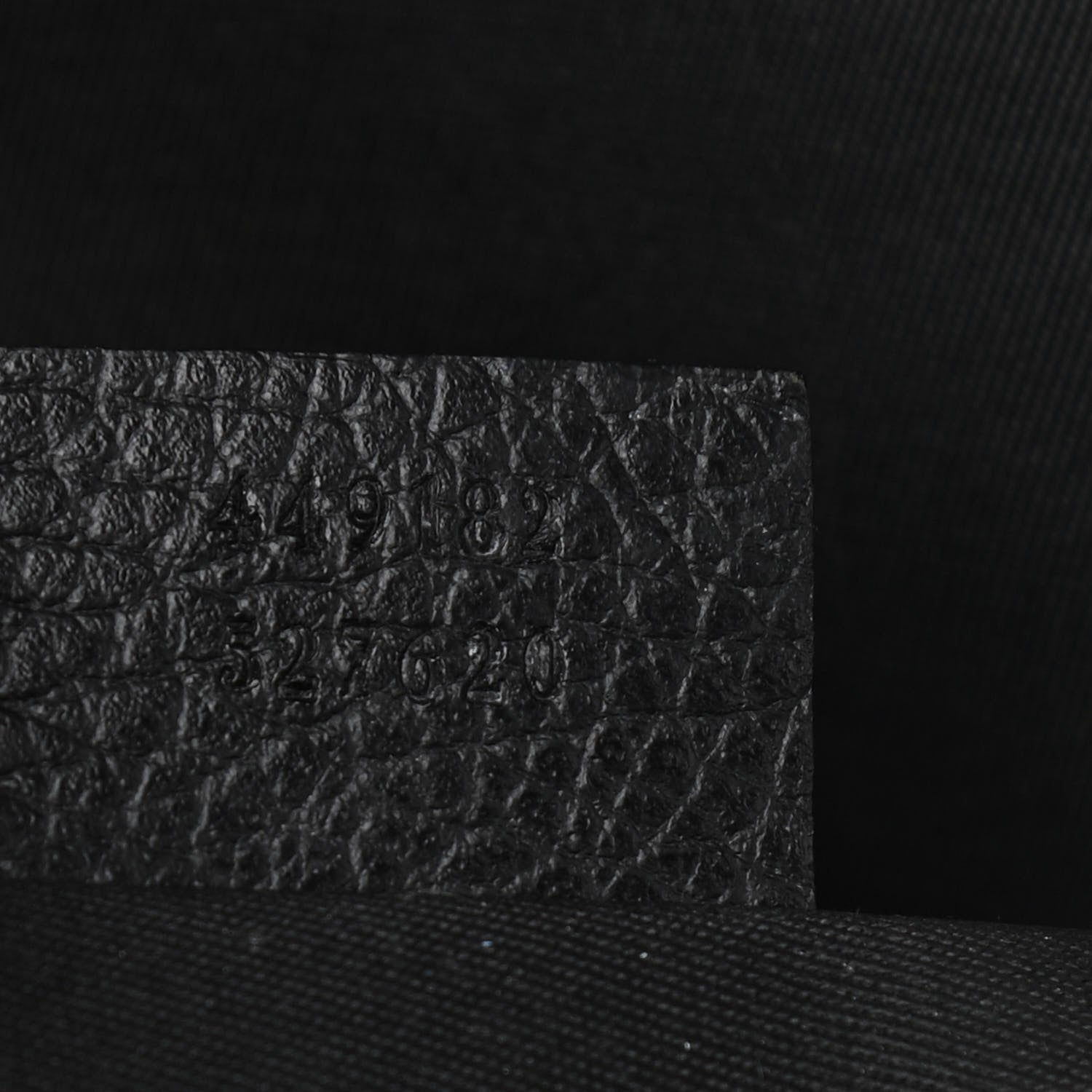 Gucci Nylon Monogram Fanny Pack Belt Bag Black 7 of 10