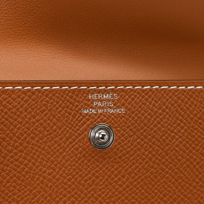 Hermes Epsom Kelly Pocket Belt Gold 4 of 6