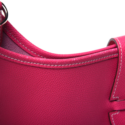 Hermes Epsom Evelyne III PM Rose Tyrien 13 of 16