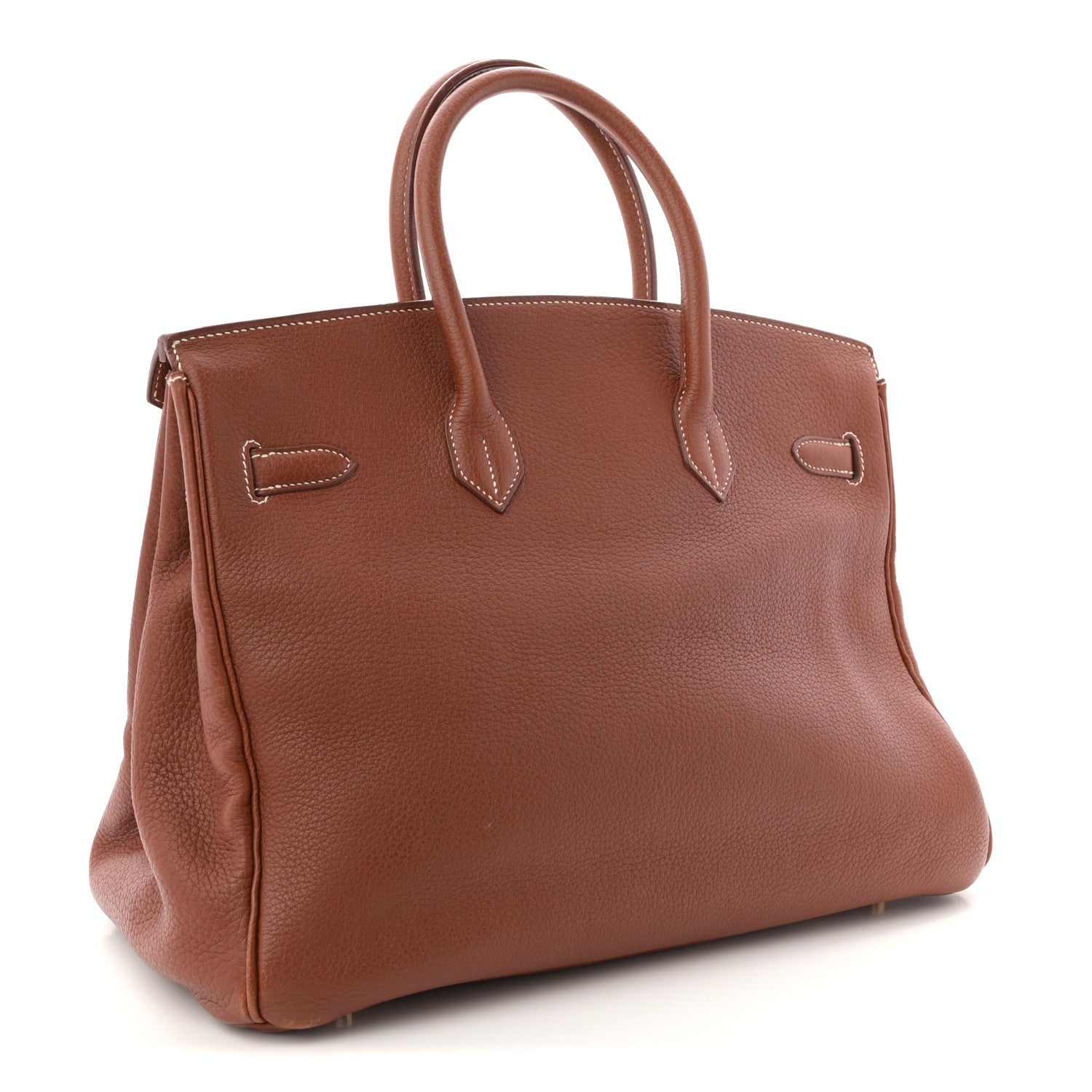 Hermes Taurillon Clemence BIRKIN 35 Gold 3 of 13
