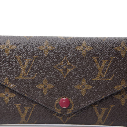 Louis Vuitton Monogram Josephine Wallet Fuchsia 8 of 9