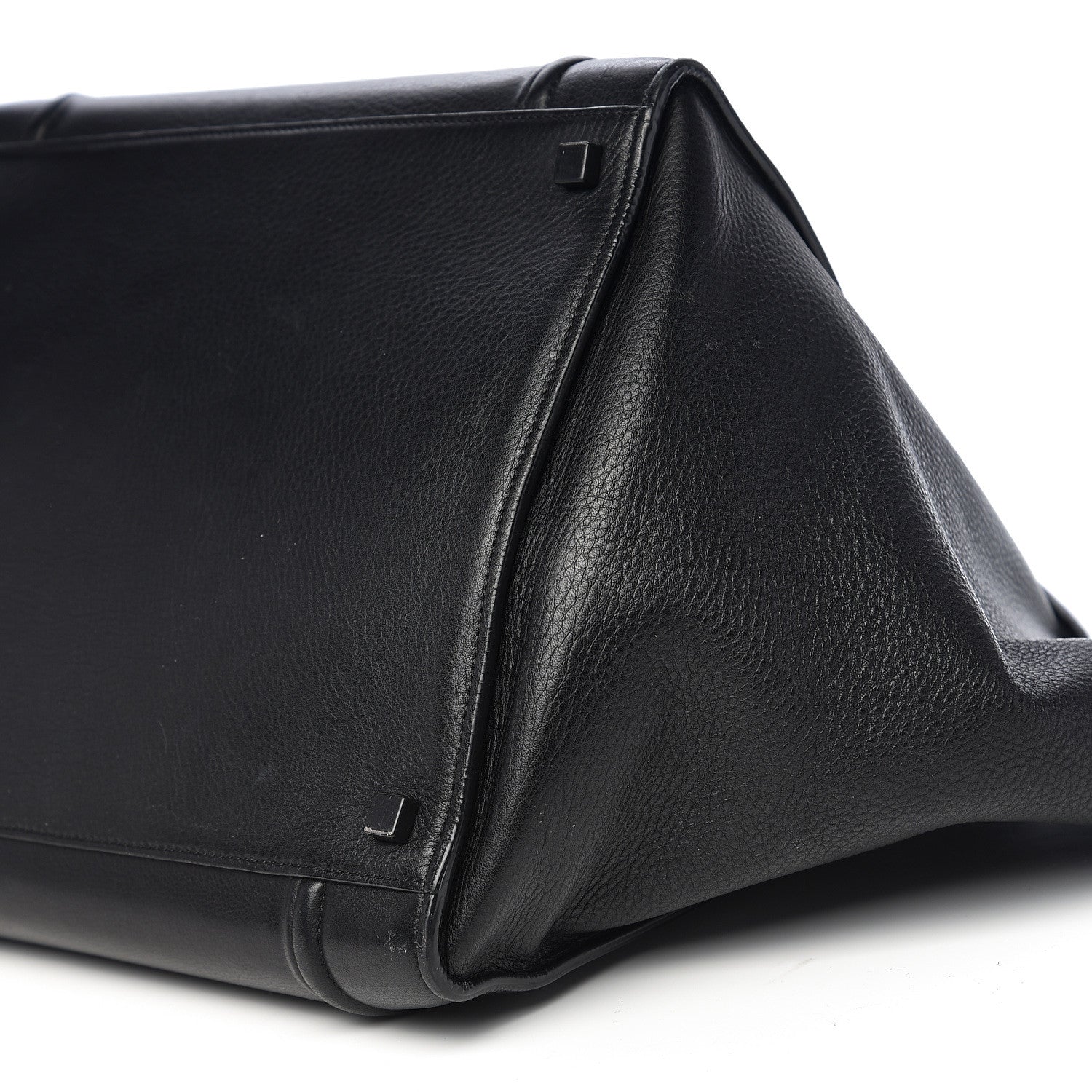 Celine Supple Calfskin Medium Phantom Luggage Black 9 of 11