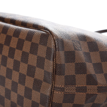 Louis Vuitton Damier Ebene Neo Neverfull MM Rose Ballerine 11 of 11