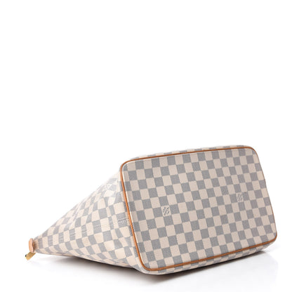 Louis Vuitton Damier Azur Saleya MM 4 of 11