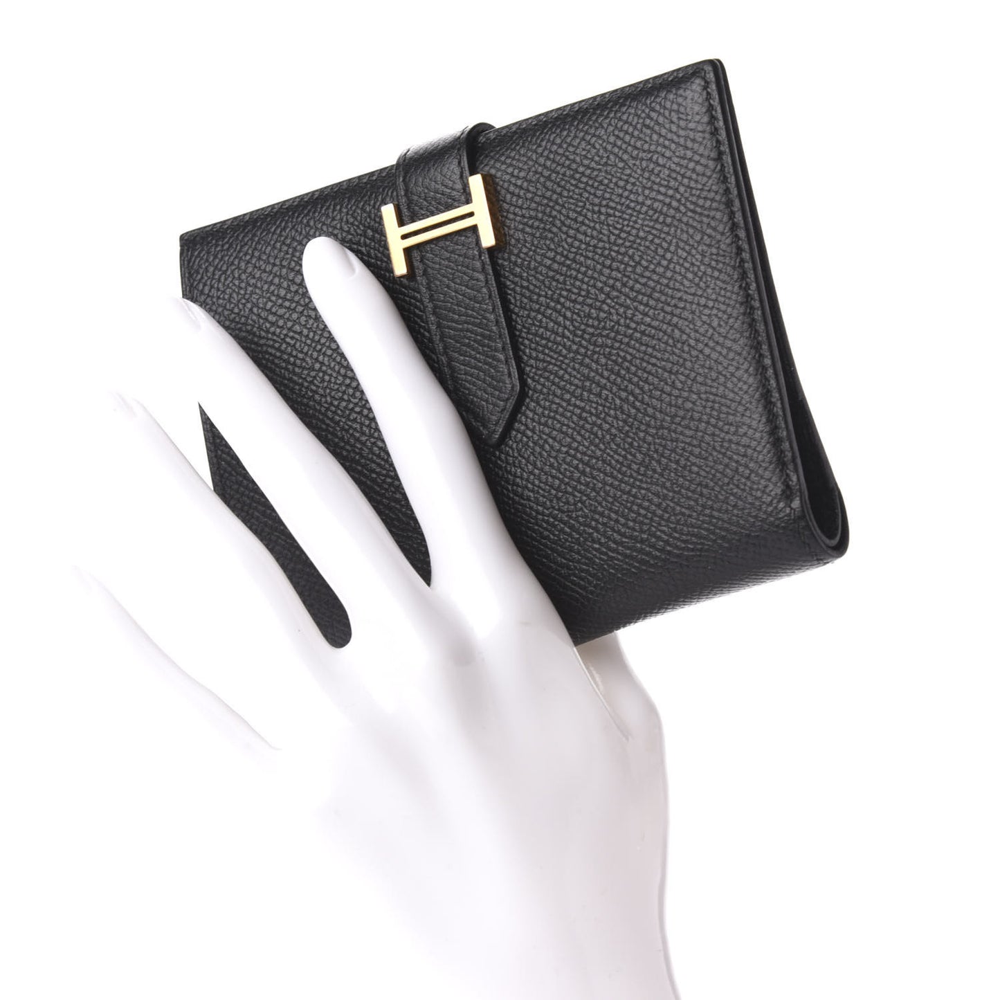 Epsom Bearn Compact Wallet Black