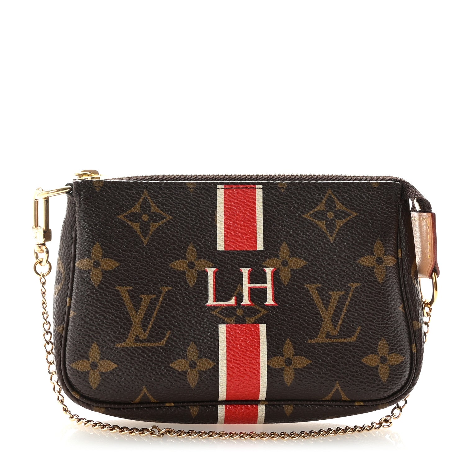 Louis Vuitton Monogram My LV Heritage Mini Pochette Accessories White Rouge 1 of 8